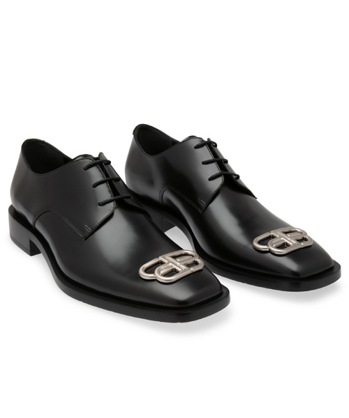 BB 아이콘 플라크 더비 레이스업 슈즈