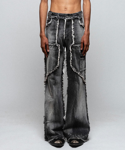 003 STONE DENIM PANTS