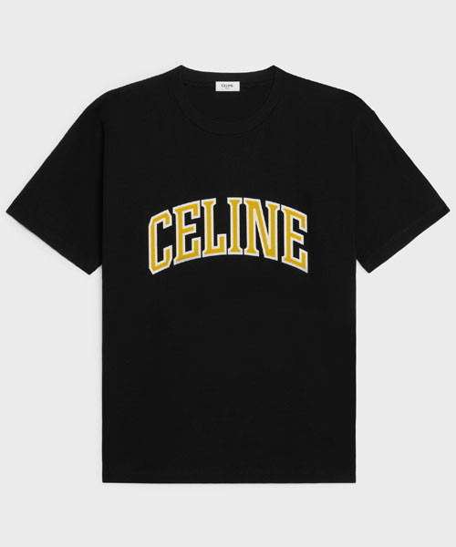 로고 코튼 티셔츠