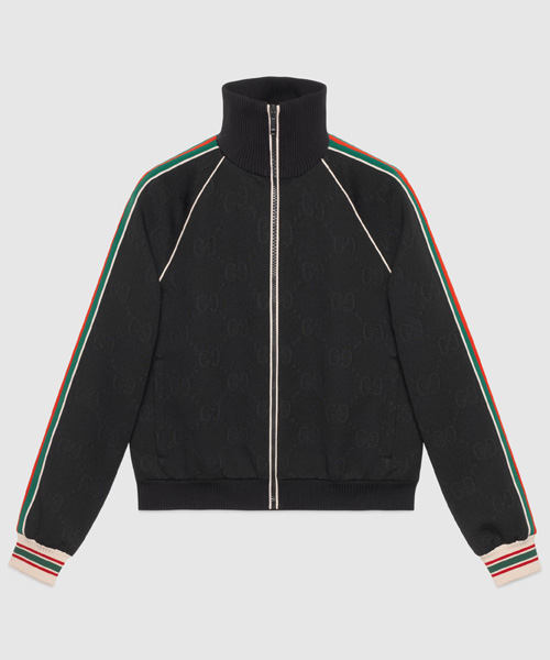 GG 자카드 저지 셋업 자켓