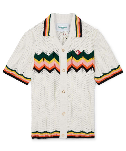 쉐브론 레이스 셔츠