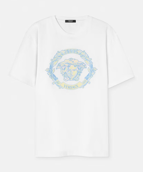 BAROCCO WAVE CREST 코튼 티셔츠
