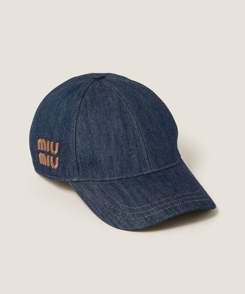데님 베이스볼 캡
