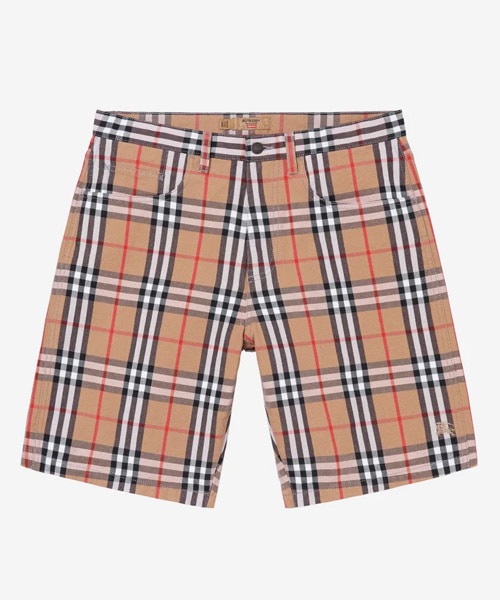 x SUPREME시그니처 패턴 데님 쇼츠[리셀가-100만원대]