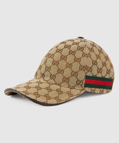 GG 패턴 베이스볼 캡