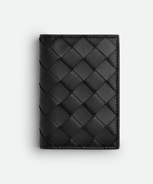 인트레치아토 우븐 플랩 카드 홀더