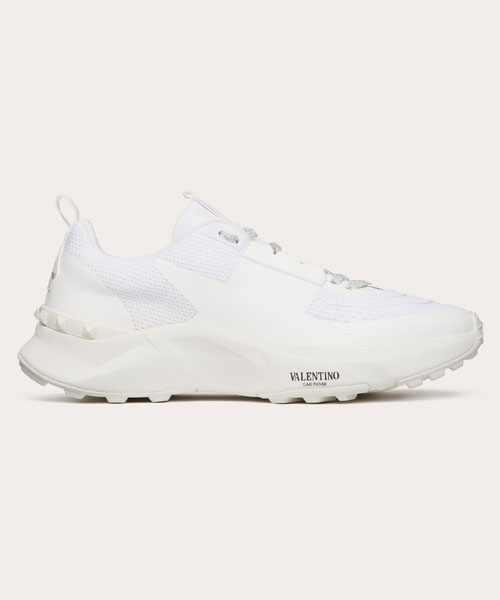 메시 러버라이즈 패브릭 트루 액트 로우탑 스니커즈