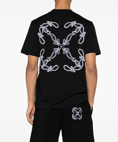 반다나 에로우 스케이트 티셔츠