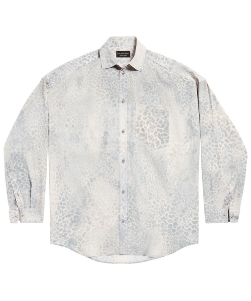 베이지 그래픽 셔츠