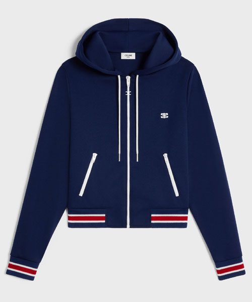 더블 페이스 저지 트랙수트 자켓