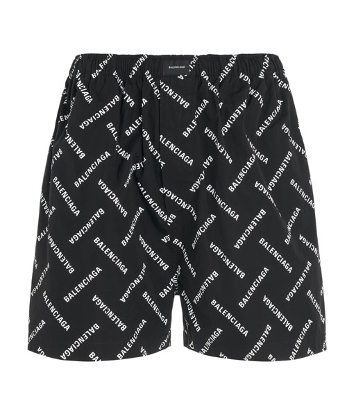 올오버 로고 파자마 쇼츠