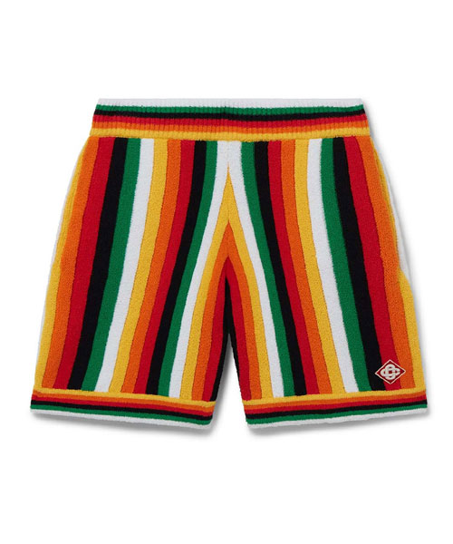 스트라이프 타월 쇼츠