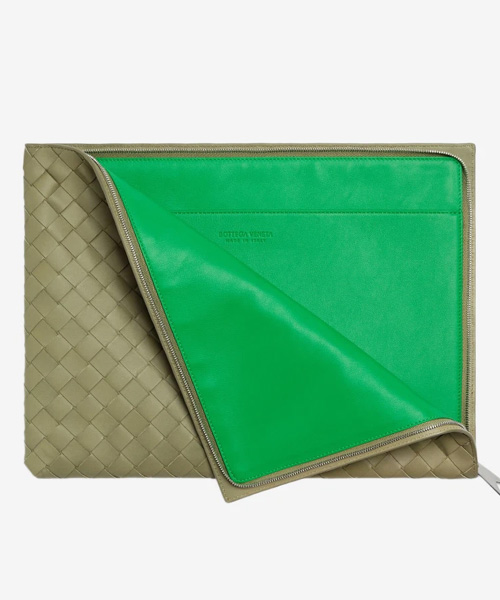 하프집 파우치 트래버틴 패러킷