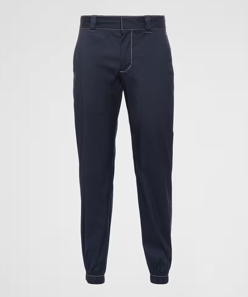 스트레치 포플린 팬츠