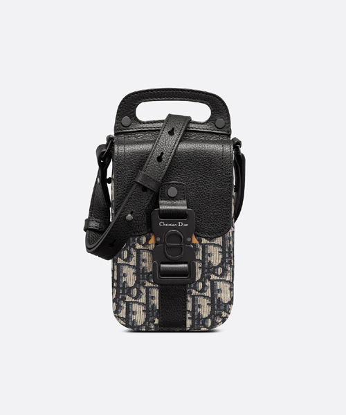 SADDLE 스트랩 버티컬 파우치