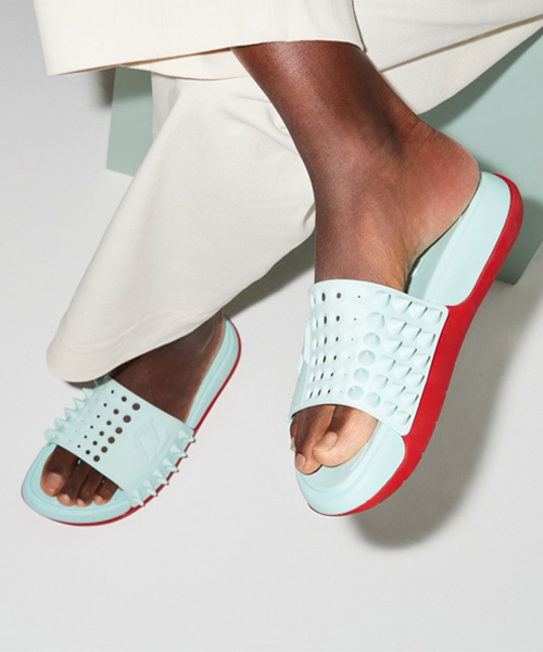 로고 시그니처 패턴 슬리퍼