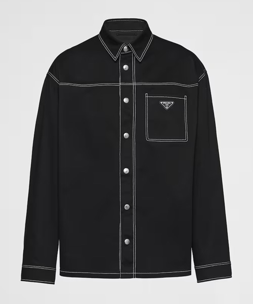 스트레치 코튼 셔츠