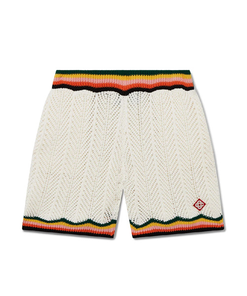 쉐브론 레이스 쇼츠