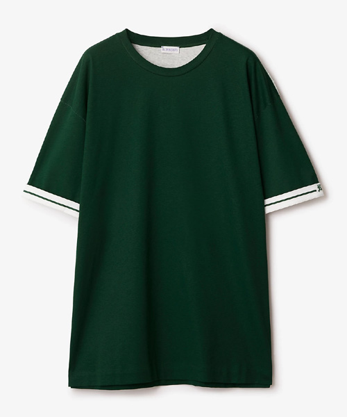 스트라이프 코튼 티셔츠