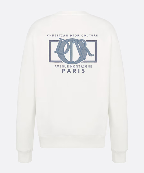 로고 참 캐주얼 핏 스웨트셔츠