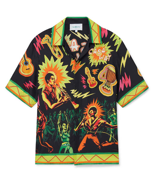 MUSIC FOR THE PEOPLE SILK SHIRT