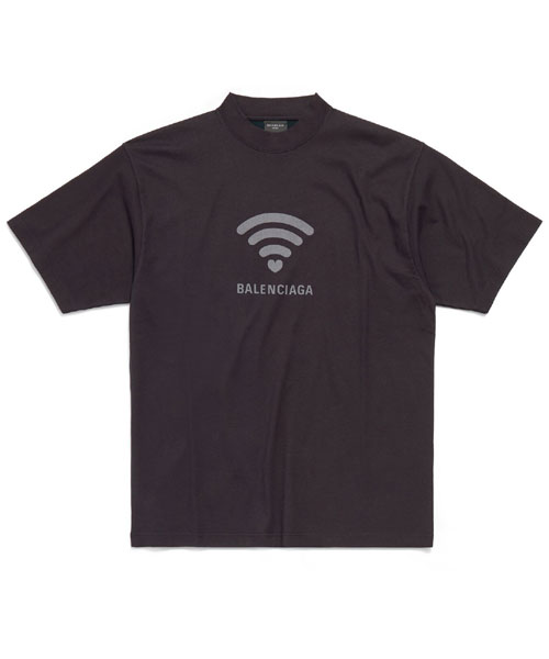 LOVE 미디엄 핏 코튼 티셔츠