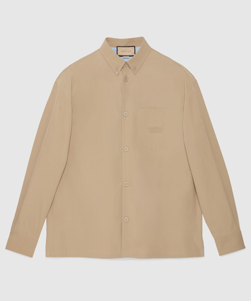 헤비 코튼 포플린 셔츠