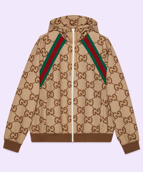 점보 GG 집업 후드 자켓