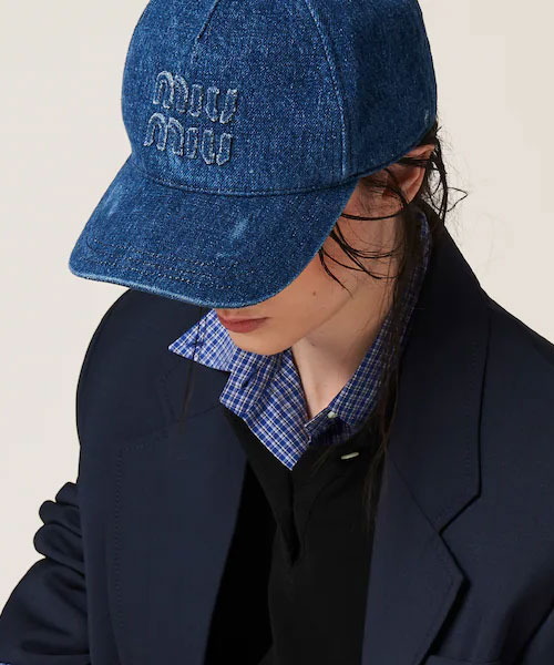 데님 베이스볼 캡