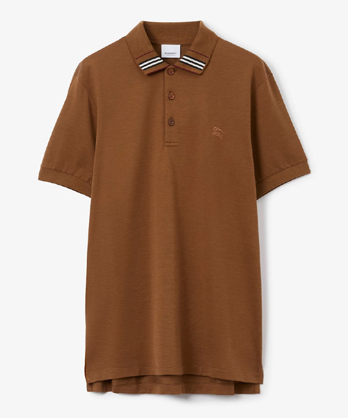 코튼 실크 폴로 셔츠