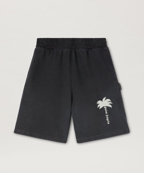 팜 프린트 스웻쇼츠