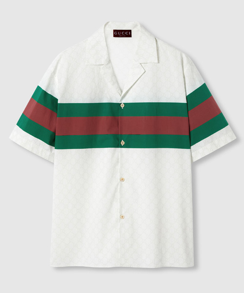 웹 GG 코튼 셔츠