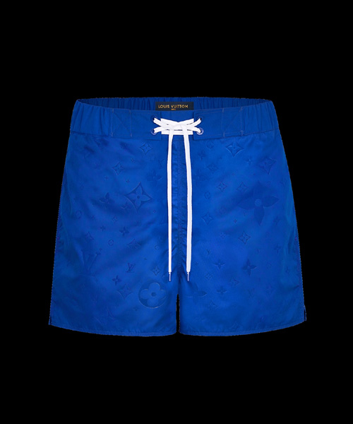 LVSC 3D 포켓 모노그램 스윔 팬츠