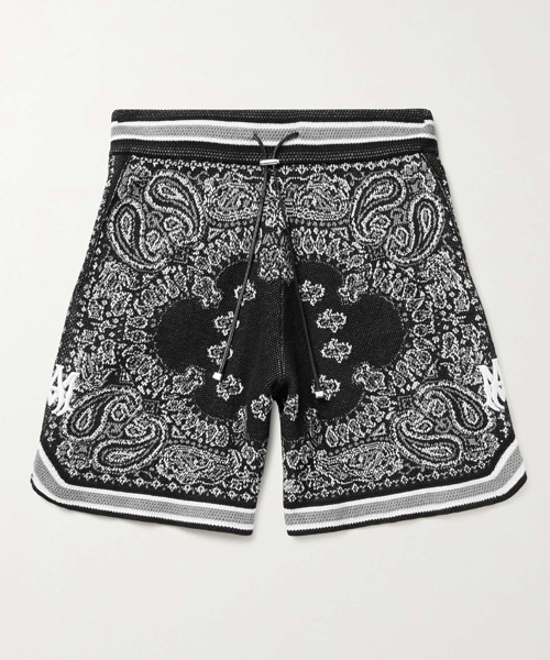 반다나 자카드 코튼 쇼츠