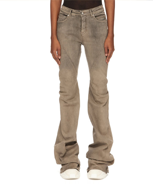 절개 부츠컷 데님 팬츠