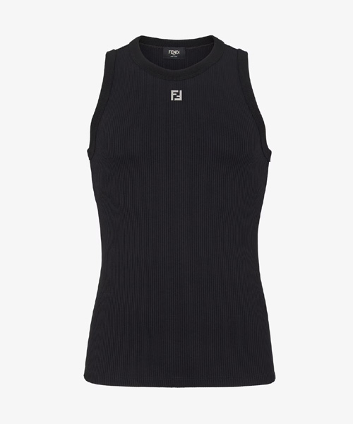 FF 패치 코튼 나시 티