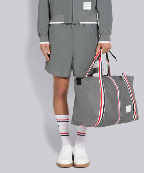 립스톱 탑스티치 트랙쇼츠