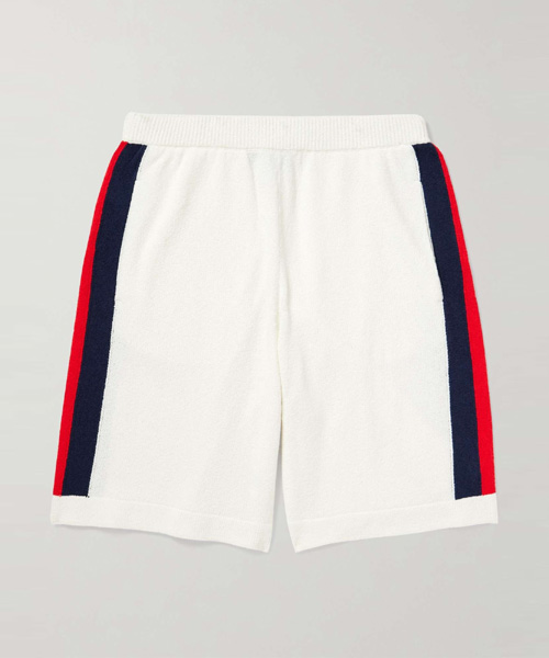 스트라이프 코튼 쇼츠