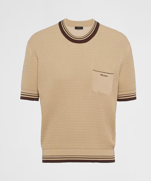 코튼 크루넥 스웨터