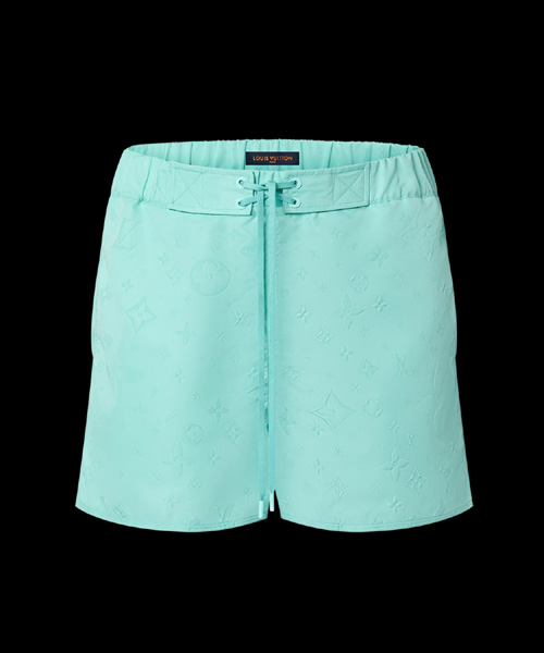 LVSC 3D 포켓 모노그램 스윔 팬츠