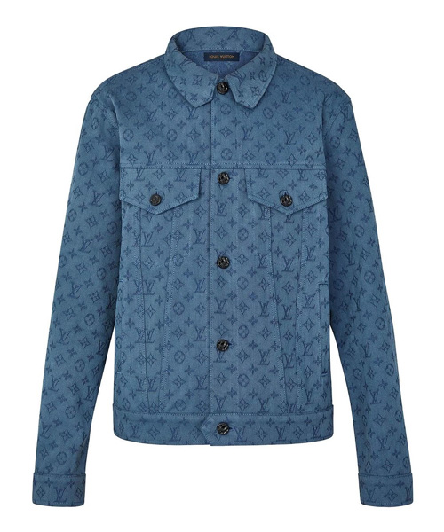 모노그램 데님 자켓