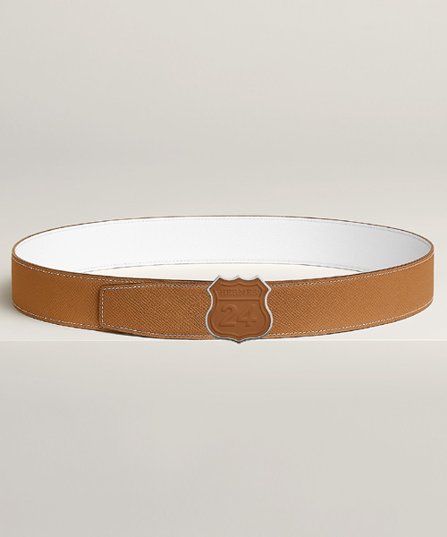 온 더 로드 벨트 버클 & 리버서블 가죽 스트랩 38MM