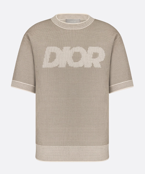 이탤릭 코튼 블렌드 니트