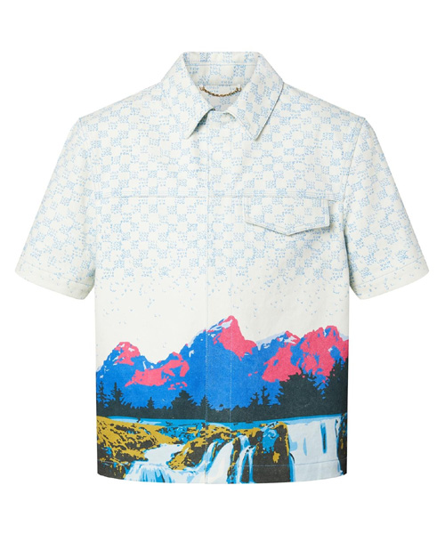 랜드스케이프 숏 슬리브 셔츠