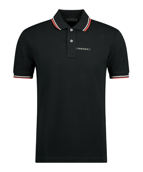 로고 패치 숏 슬리브 폴로 셔츠