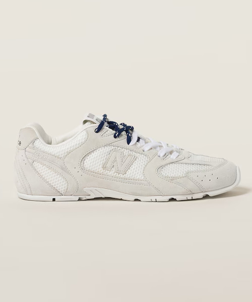 x NEW BALANCE스웨이드 메쉬 스니커즈