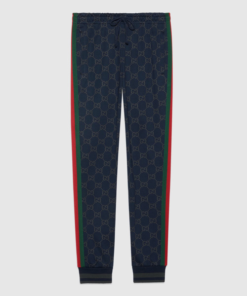 GG 저지 코튼 트랙 팬츠