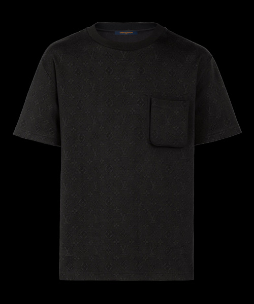 시그니처 3D 포켓 모노그램 티셔츠