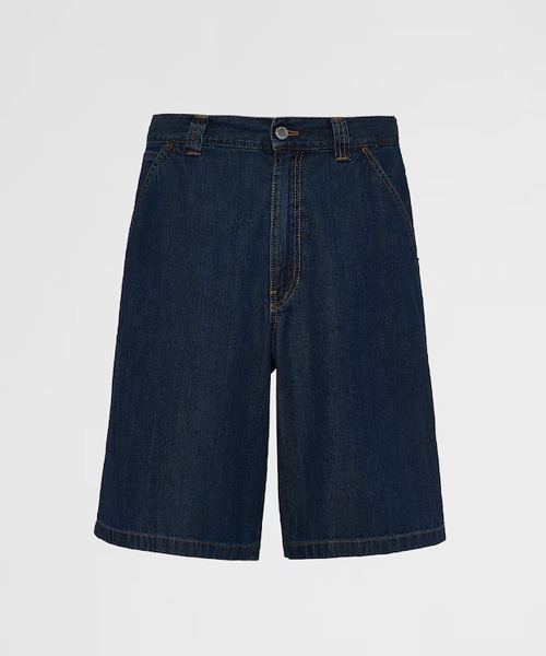 라이트 데님 버뮤다