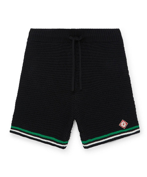 CROCHET TENNIS SHORTS